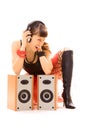 music lover Royalty Free Stock Photo