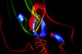 neon uv glow dancer