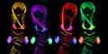 neon uv glow dancer
