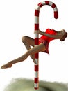 North Pole Dance Royalty Free Stock Photo