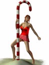 North Pole Dance Royalty Free Stock Photo