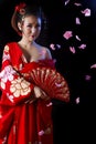 Oriental beauty (kimono)