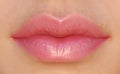 pink lips Royalty Free Stock Photo