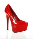 red shoe Royalty Free Stock Photo