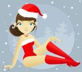 santa girl