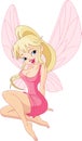 sitting fairy Royalty Free Stock Photo