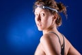 woman swimmer Royalty Free Stock Photo