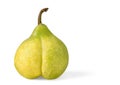 yellow pear Royalty Free Stock Photo