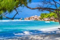 Seychelles dream beach Royalty Free Stock Photo