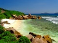 Seychelles, Indian Ocean, La Digue, Anse Fourmis beach
