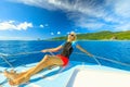 Seychelles luxury catamaran