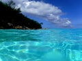 Seychelles, Praslin , Anse Georgette beach Royalty Free Stock Photo