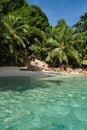 Seychelles. Praslin island Royalty Free Stock Photo