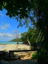 Seychelles, Praslin Island, Anse Kerlan beach Royalty Free Stock Photo