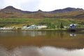 Seydisfjordur resort in East Iceland.