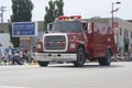 Seymour Rural Fire Department Truck in Parade