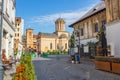 Sfantul Anton Buna Vestire` Old court church in the Old Town of Bucharest Royalty Free Stock Photo