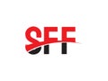 SFF Letter Initial Logo Design Vector Illustration Royalty Free Stock Photo