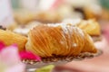 Sfogliatella, typical Neapolitan pastry, Naples, Campania, Italy Royalty Free Stock Photo