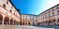 Sforza Castle Courtyard