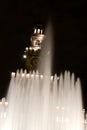 Sforza Castle fountain Milan Royalty Free Stock Photo