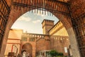 Sforza Castle Italy Royalty Free Stock Photo