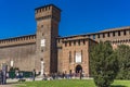 Sforza Castle in Milan, Italy Royalty Free Stock Photo