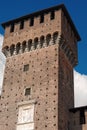 Sforza Castle - Milan Italy - Castello Sforzesco Royalty Free Stock Photo