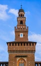 Sforza Castle in Milan Italy