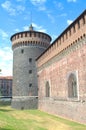 Sforza castle, milan Royalty Free Stock Photo