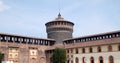 Sforza Castle in Milano, Italy Royalty Free Stock Photo