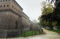 The Sforzas Castle Milan Royalty Free Stock Photo