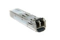 SFP module for network switch Royalty Free Stock Photo