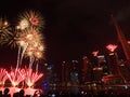 SG50 - Singapore's Golden Jubilee 2015 Fireworks Display