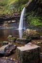 Sgwd Gwladys waterfall located in Brecon Beacons, Wales, UK