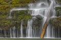 Sgwd yr Eira waterfall, Brecon Beacons National Park, Wales Royalty Free Stock Photo
