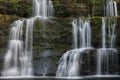 Sgwd yr Pannwr waterfall, Brecon Beacons National Park, Wales Royalty Free Stock Photo