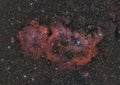 Sh2-199 Soul Nebula Royalty Free Stock Photo