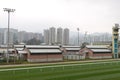 Sha Tin Racecourse, Hong Kong Royalty Free Stock Photo