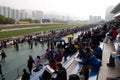 Sha Tin Racecourse, Hong Kong Royalty Free Stock Photo