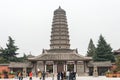 Famen Temple. a famous Temple in Fufeng County, Shaanxi, China.