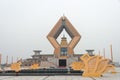 Famen Temple. a famous Temple in Fufeng County, Shaanxi, China. Royalty Free Stock Photo