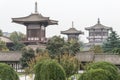 Famen Temple. a famous Temple in Fufeng County, Shaanxi, China. Royalty Free Stock Photo