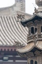 Famen Temple. a famous Temple in Fufeng County, Shaanxi, China. Royalty Free Stock Photo