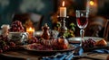 Shabbat Table Setting