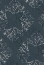 Shabby abstract damask seamless vector victorian pattern wallpapper