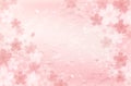 Shabby chic Cherry blossom background Royalty Free Stock Photo