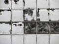 Shabby Chic Glass Window Tiles Royalty Free Stock Photo