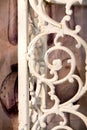 Shabby Chic Iron Work Royalty Free Stock Photo