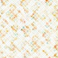 Shabby chic vintage floral spotted background